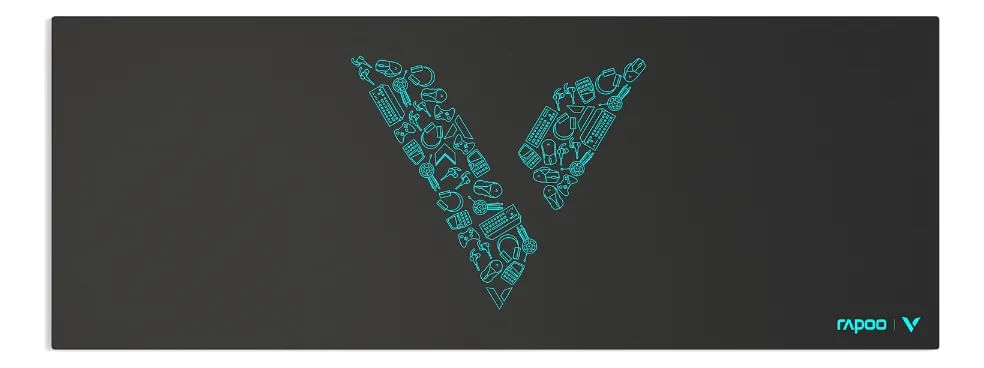 Mousepad Gamer 80x30 Cm XL Antideslizante Rapoo V1L