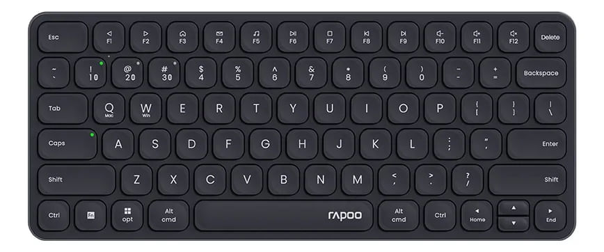 Teclado Inalambrico Rapoo E9050L Ultra Delgado Recargable