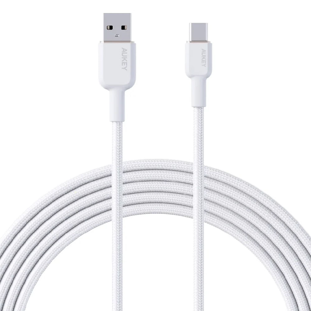 Cable USB-A a USB-C trenzado Aukey