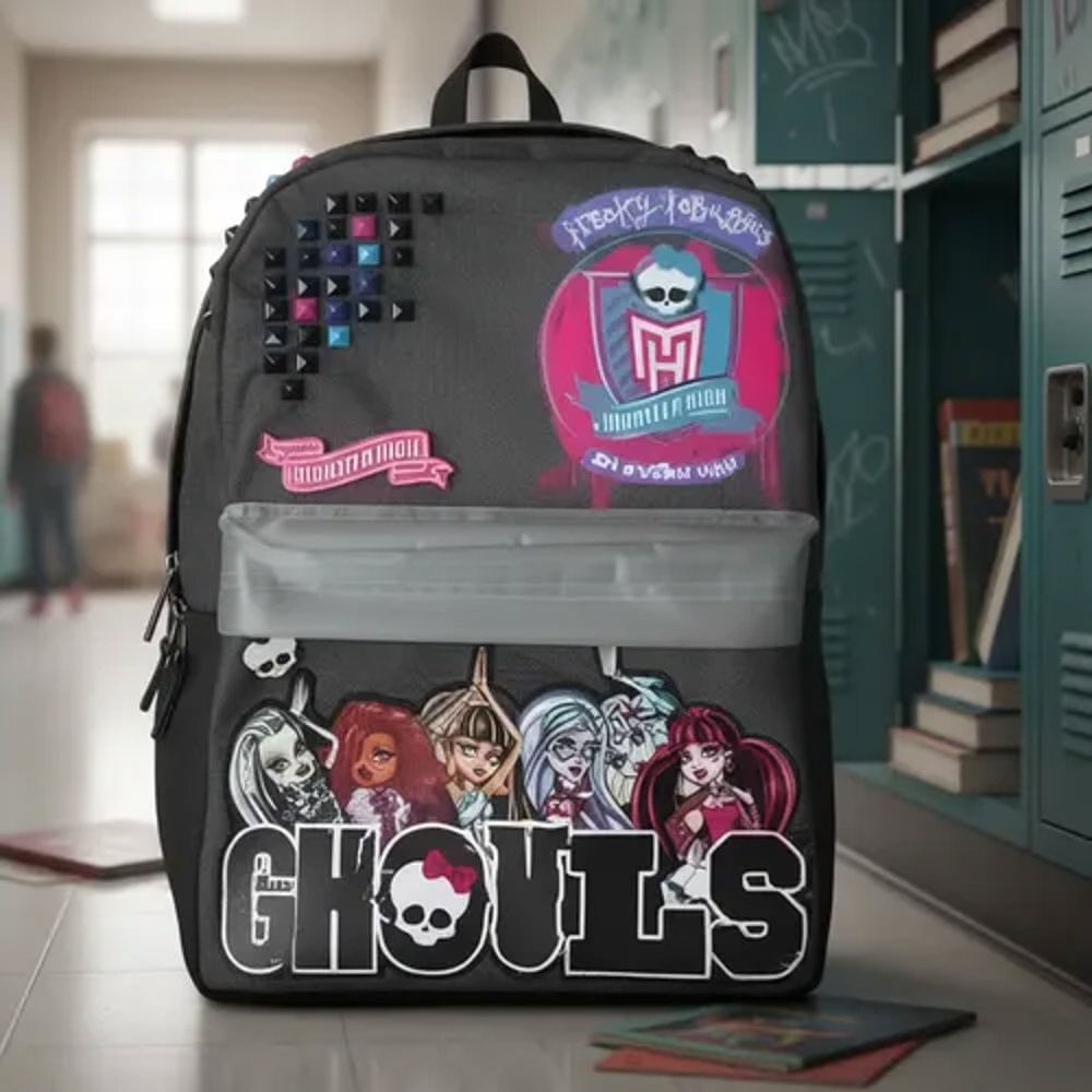 Mochila Escolar Espalda 16 Ghouls Monster High Cresko