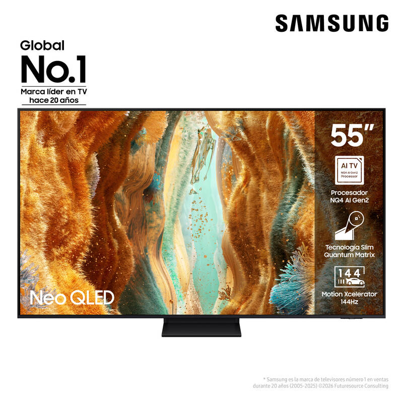 Smart Neo Qled Tv Samsung 55" Uhd 4K 3840 X 2160 Qn55qn70fagczb