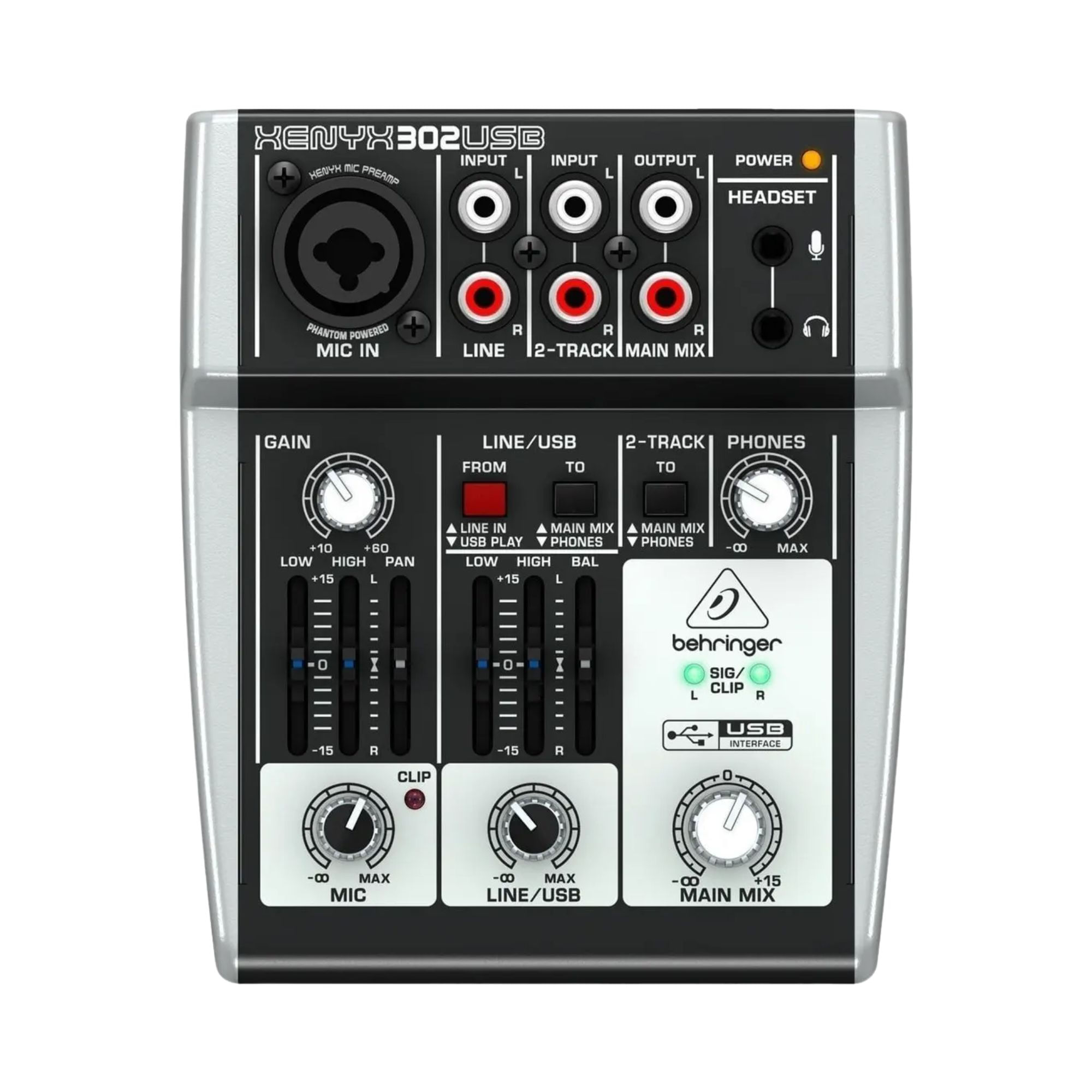 Consola de Mezcla Behringer XENYX 302USB