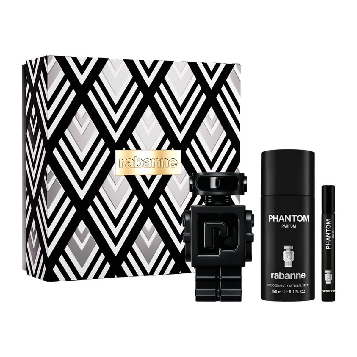 Set Phantom EDP + Travel Spray + Desodorante