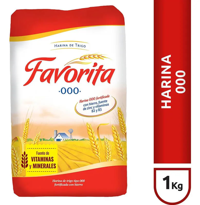 Harina 000 Favorita 1kg