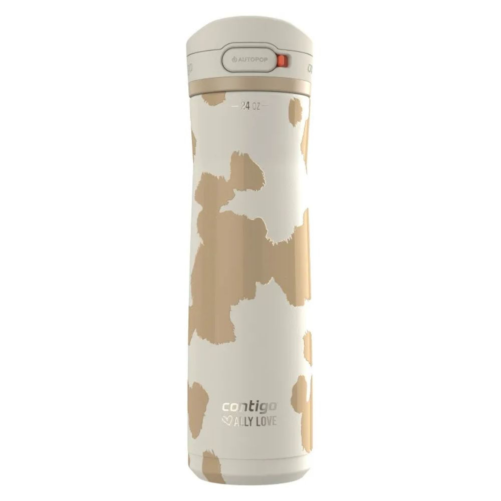 Botella Térmica Contigo Ally Love Jackson Chill 710ml Color Oatmilk Cowhide