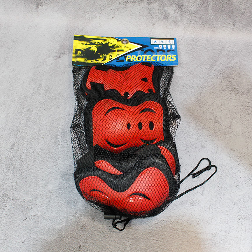 Set De Protectores Para Rollers Patin Skate Infantiles 6 Piezas
