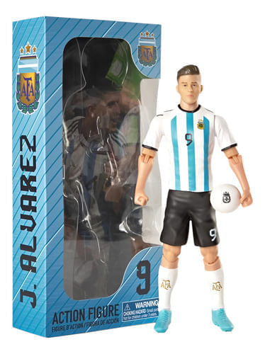 Figura De Fútbol Julián Álvarez AFA Argentina