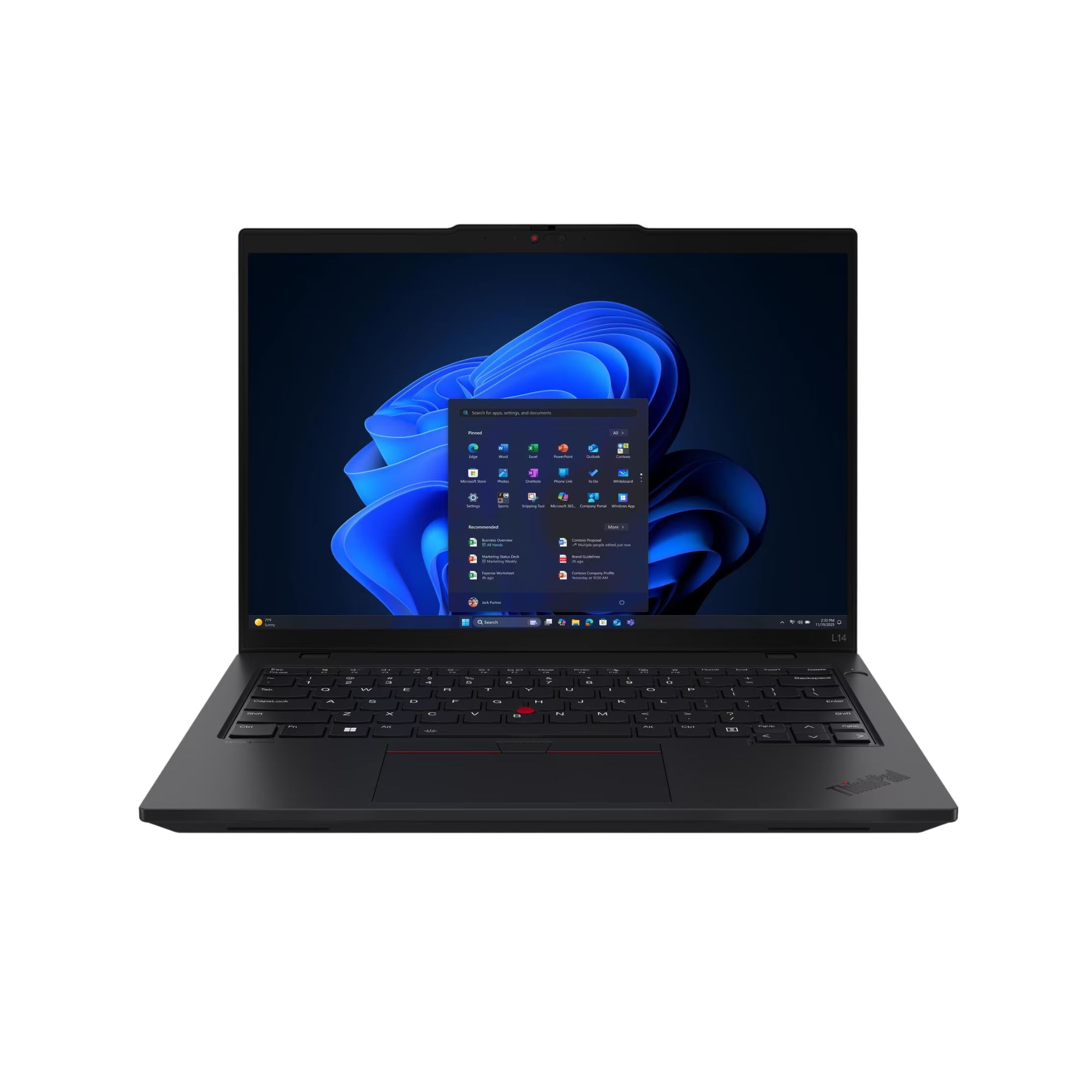 Notebook Lenovo ThinkPad L14 Gen 6 Intel Core Ultra 7 16GB RAM 512GB 14"