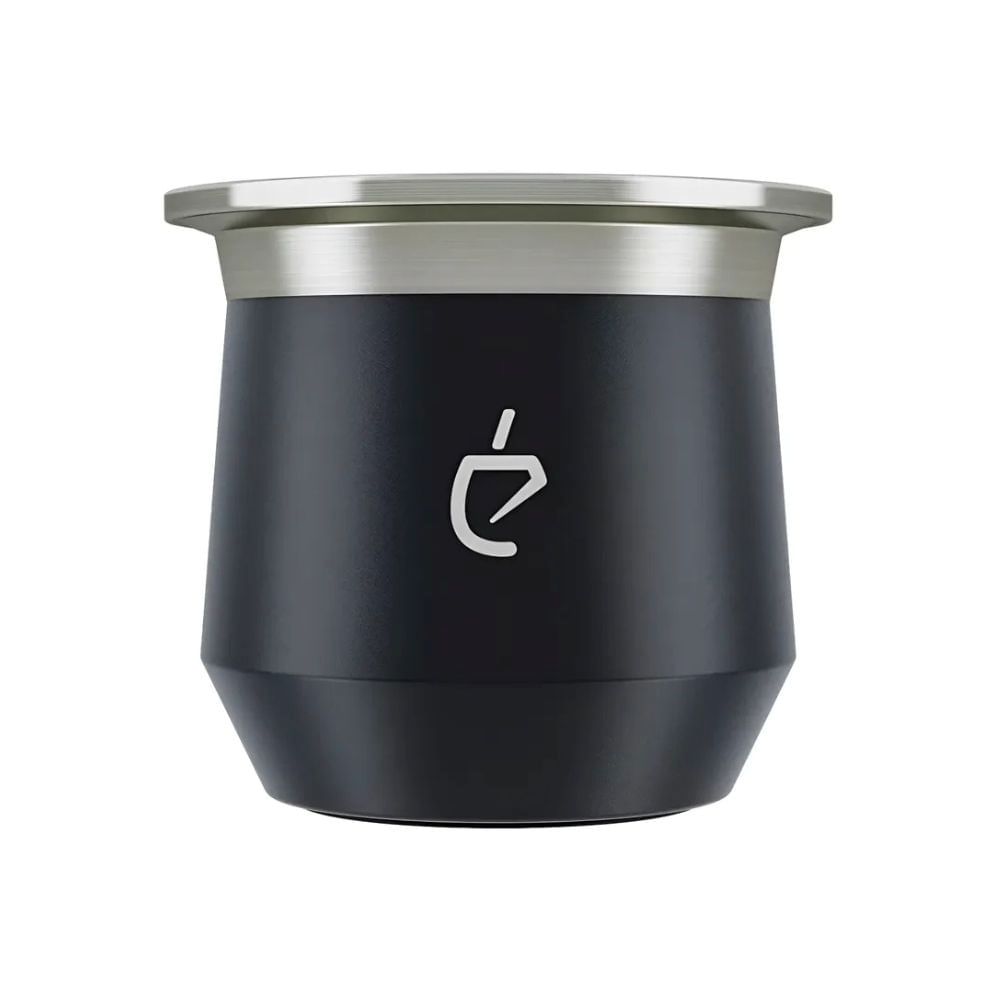 Mate Acero Inoxidable Un Mate Color Negro