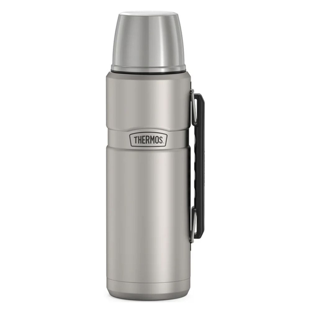 Termo Thermos Stainless King 1,2l Pico Cebador Frío Calor Color Acero