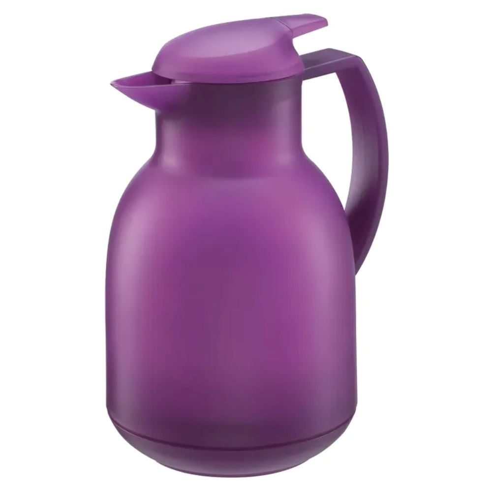 Jarra Térmica Termo Leifheit Bolero 1 Lt Frio Calor 20 Hs Color Lila