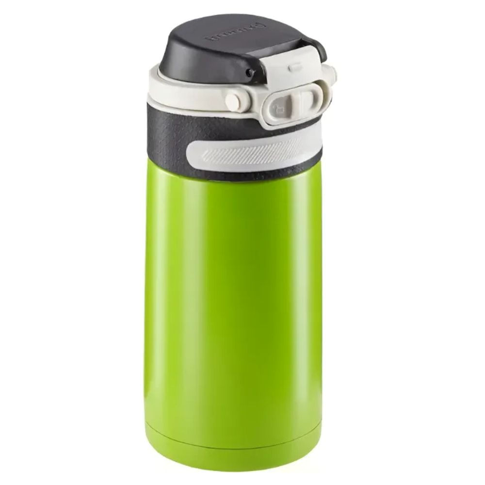 Botella Termica Leifheit 350ml Acero Inox Frio Calor Verde Kiwi