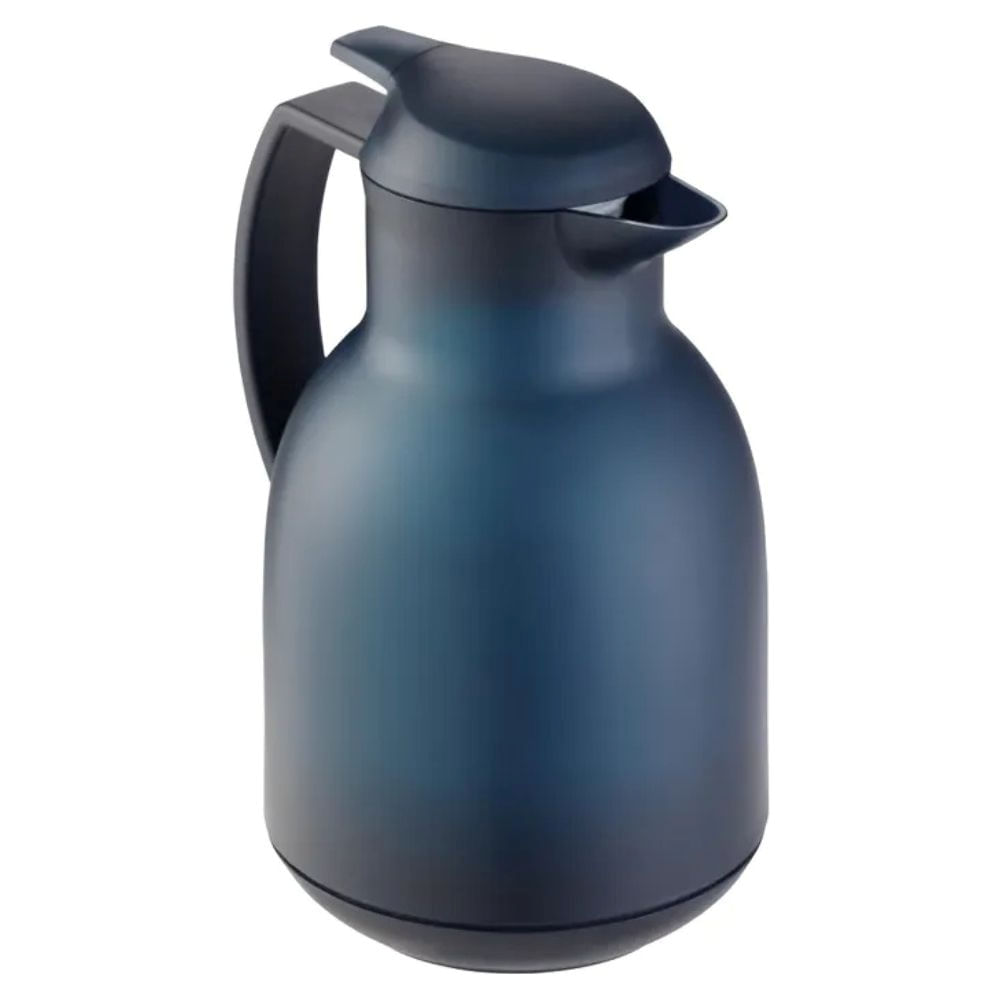 Jarra Térmica Termo Leifheit Bolero 1 Lt Frio Calor 20 Hs Color Azul