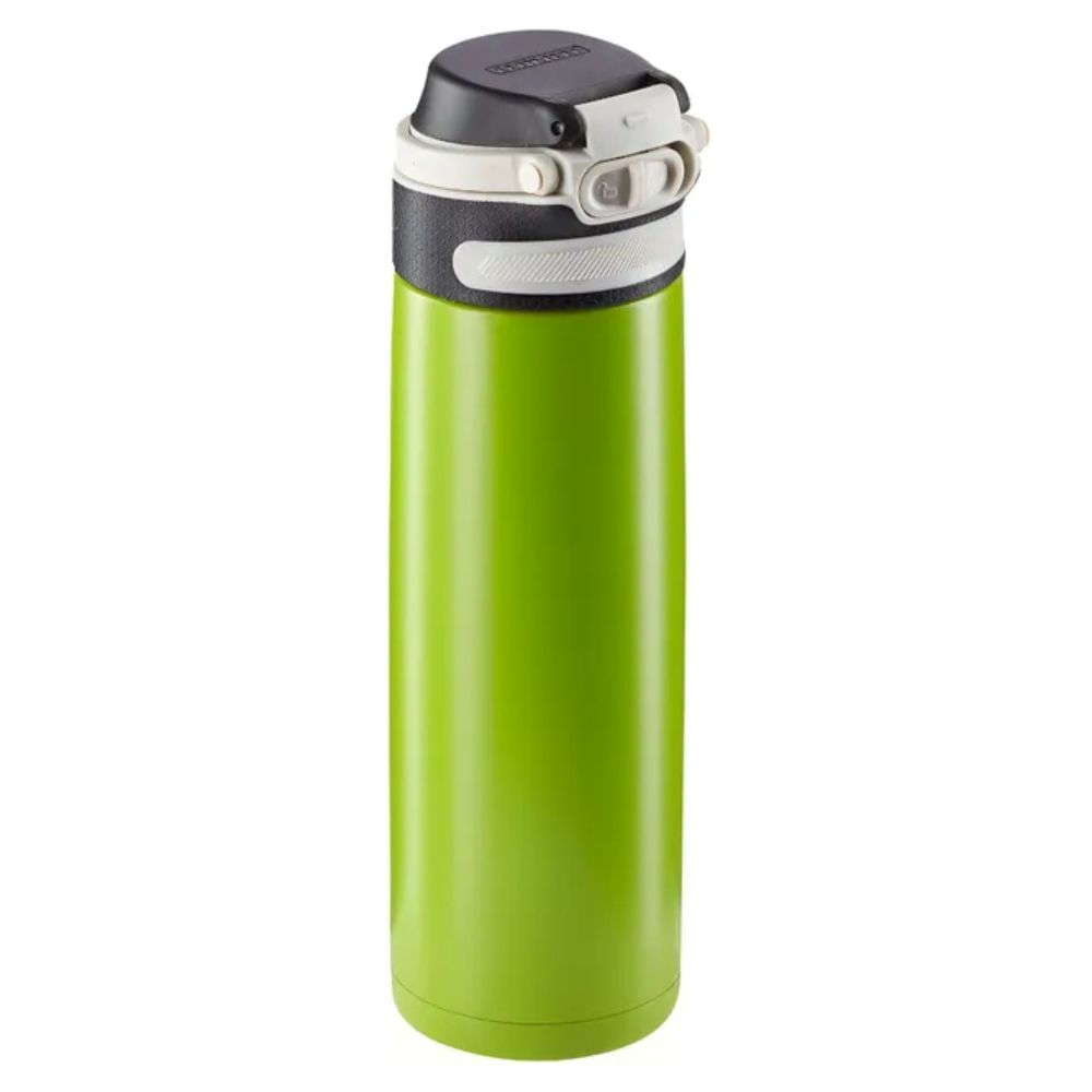 Botella Termica Leifheit 600ml Acero Inox Frio Calor Color Verde Kiwi