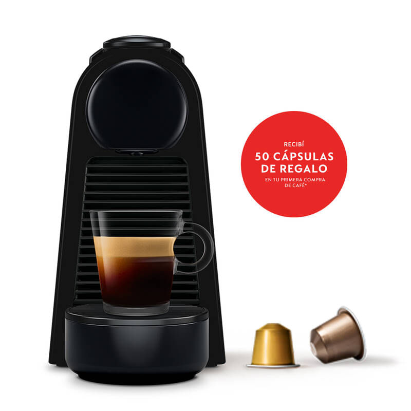 Cafetera Express Nespresso Essenza Mini Black D30