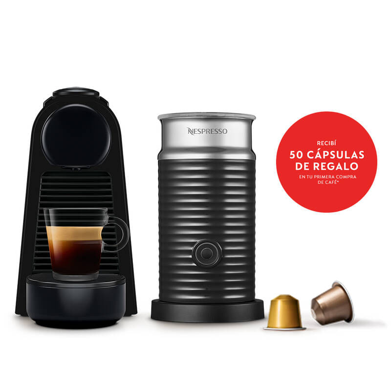 Cafetera Express Nespresso Essenza Mini Black D - A3kd30-Ar-Bk