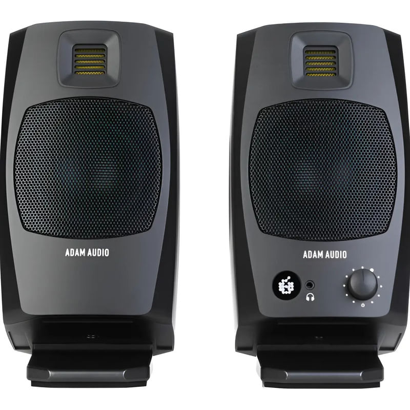 Par De Monitores Activos Adam D3v 60w Negro D1052302028
