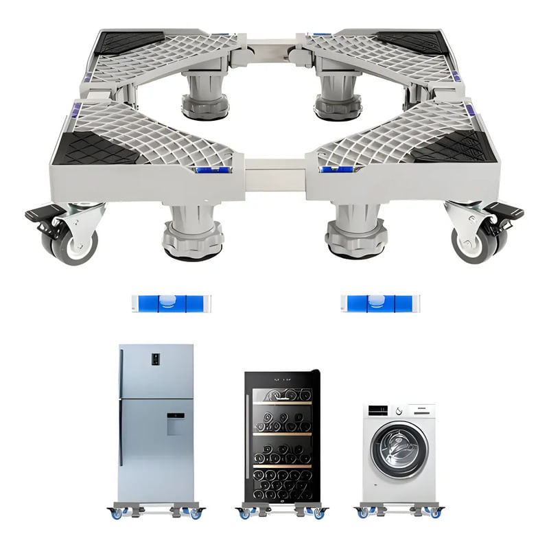 Soporte Para Electrodomesticos Lop009 Gadnic Flexifridge 10 Con Ruedas Ajustable Fridg001