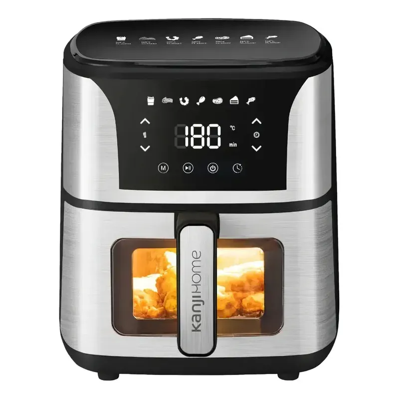 Freidora De Aire 6.5l Kanjihome - Kjhaf1504 Acero Inoxidable