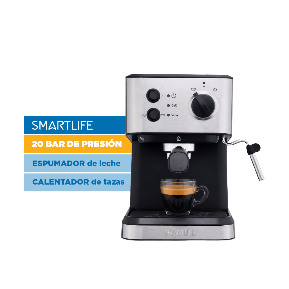 Cafetera Smartlife Expresso 20 Bar Sl-Ec5501
