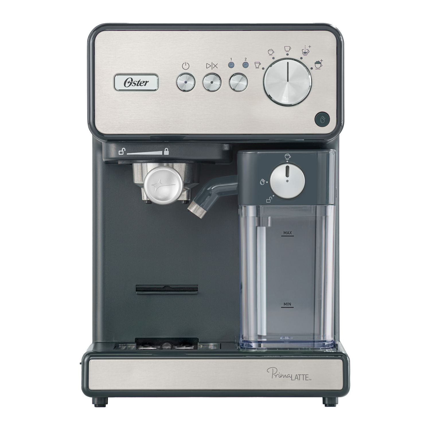 Cafetera Espresso Automatica Oster Primalatte 15 Bares Plata