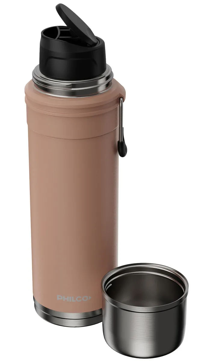 Termo Philco Acero Inoxidable 650ml Terracota Pico Cebador