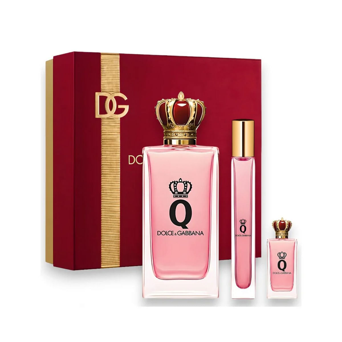 Q By Dolce&Gabbana Edp 100 Ml + Travel Size + Mini Talla