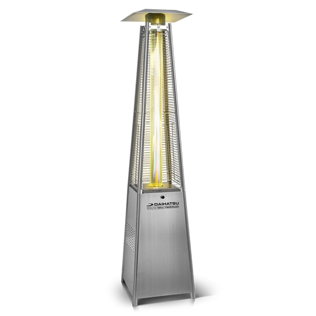 Calefactor De Patio PiráMide A Gas Envasado Para Exteriores De 13 Kw 11200kcal/H - 0,90 Kg/H - Modelo Ppai-13