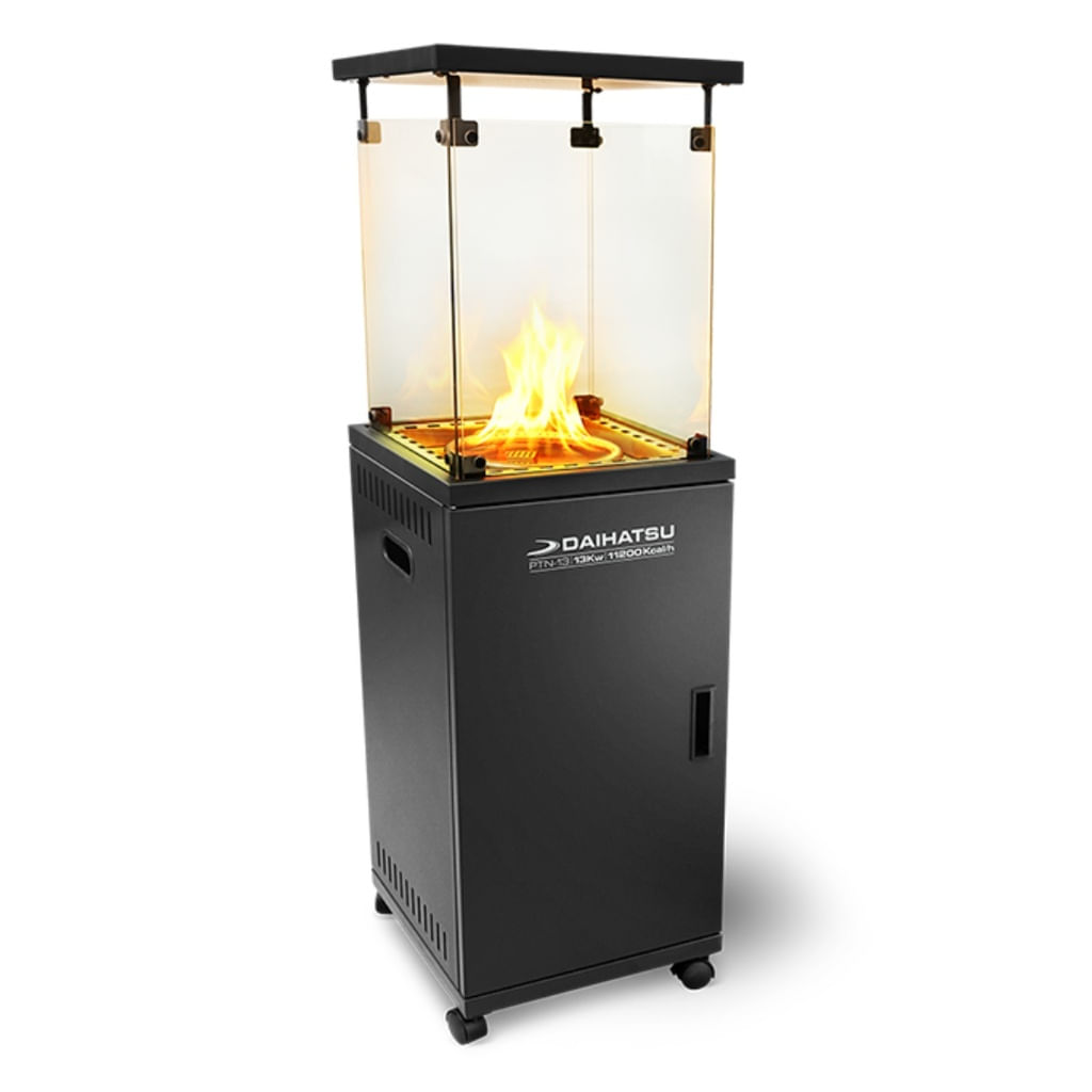 Calefactor De Patio Totem A Gas Envasado Para Exteriores De 13 Kw 11200kcal/H - 0,90 Kg/H - Modelo Ptn-13