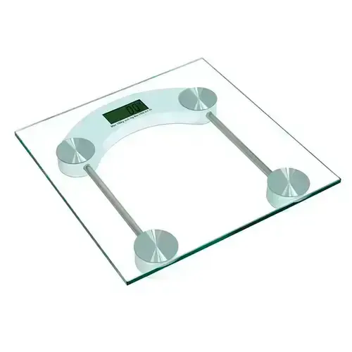 Balanza Digital Hasta 180kg De Vidrio Templado Con App -Light Grey -Gadnic