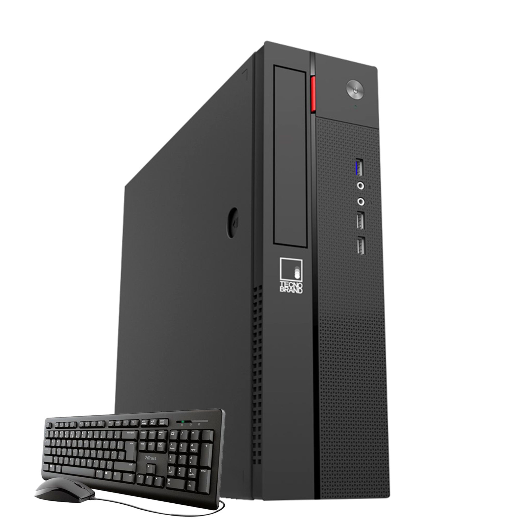 Pc Tecnobrand Intel Core I5 14400 16gb Ram 480gb Ssd Kit Mouse Y Teclado Pctbci516g480sb