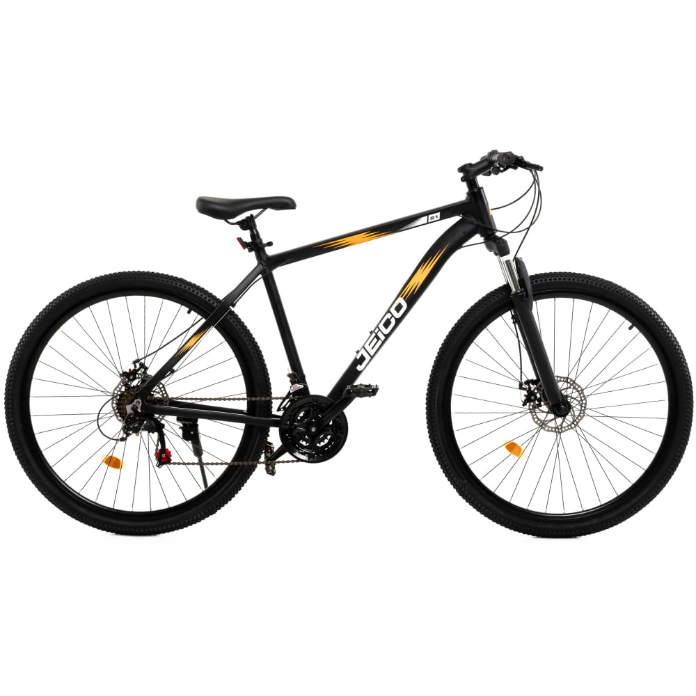 Bicicleta MTB Aluminio Jeico S1 Rodado 29 21v Talle L Negro