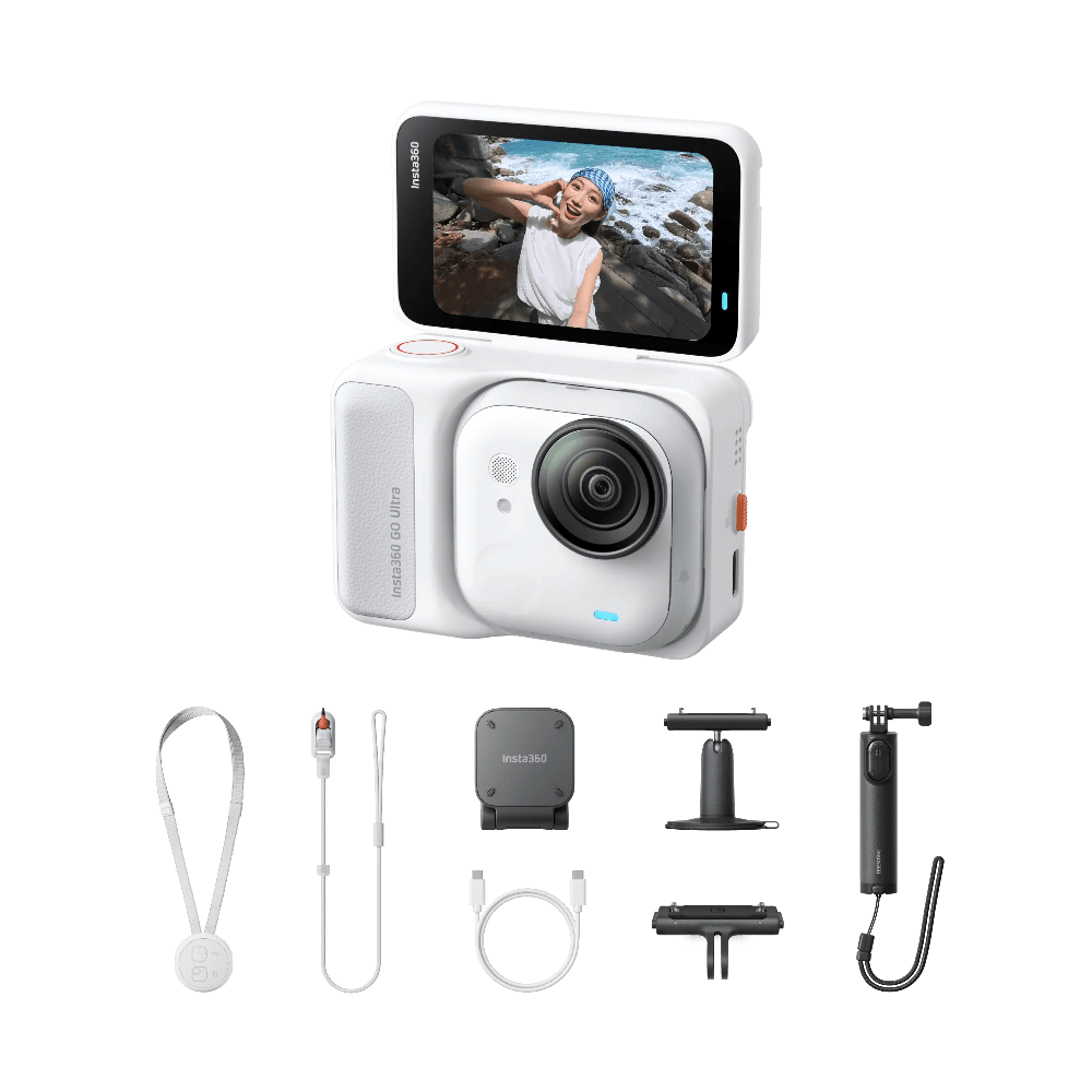 Insta360 Go Ultra Creator Bundle - Arctic White