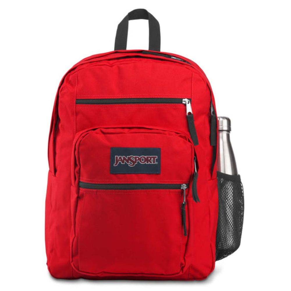 Mochila Jansport Big Student 34l Xl Porta Notebook Urbana Red Tape