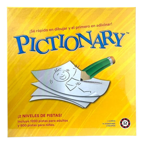 Juego De Mesa Pictionary Familiar