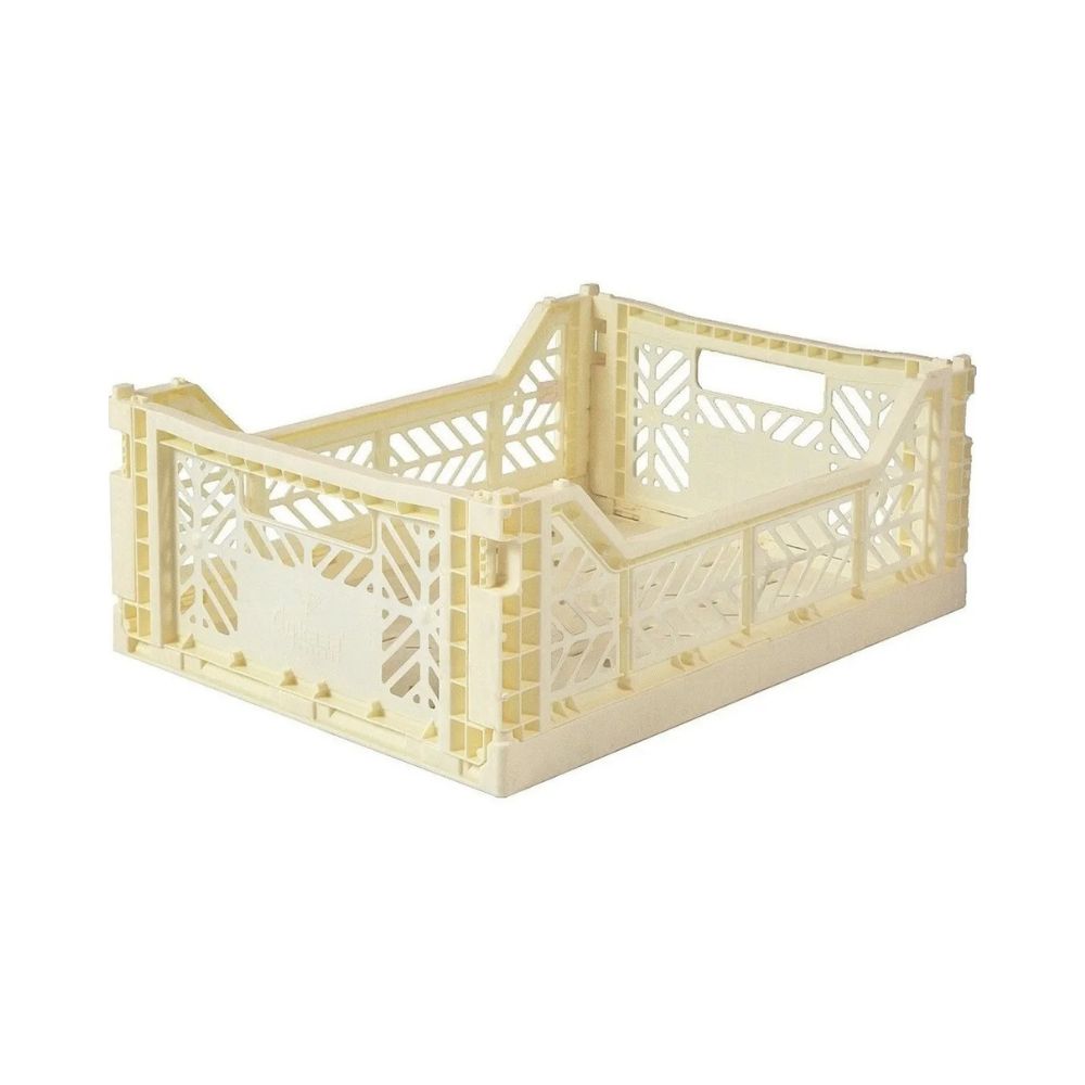 Canasto Midi Ay-kasa Aykasa Plegable Apilable Originales Banana