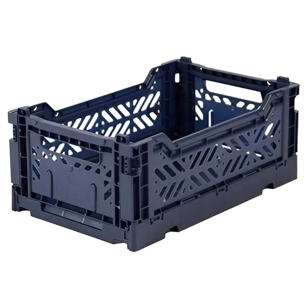 Canasto Mini Ay-kasa Aykasa Plegable Apilable Originales Navy