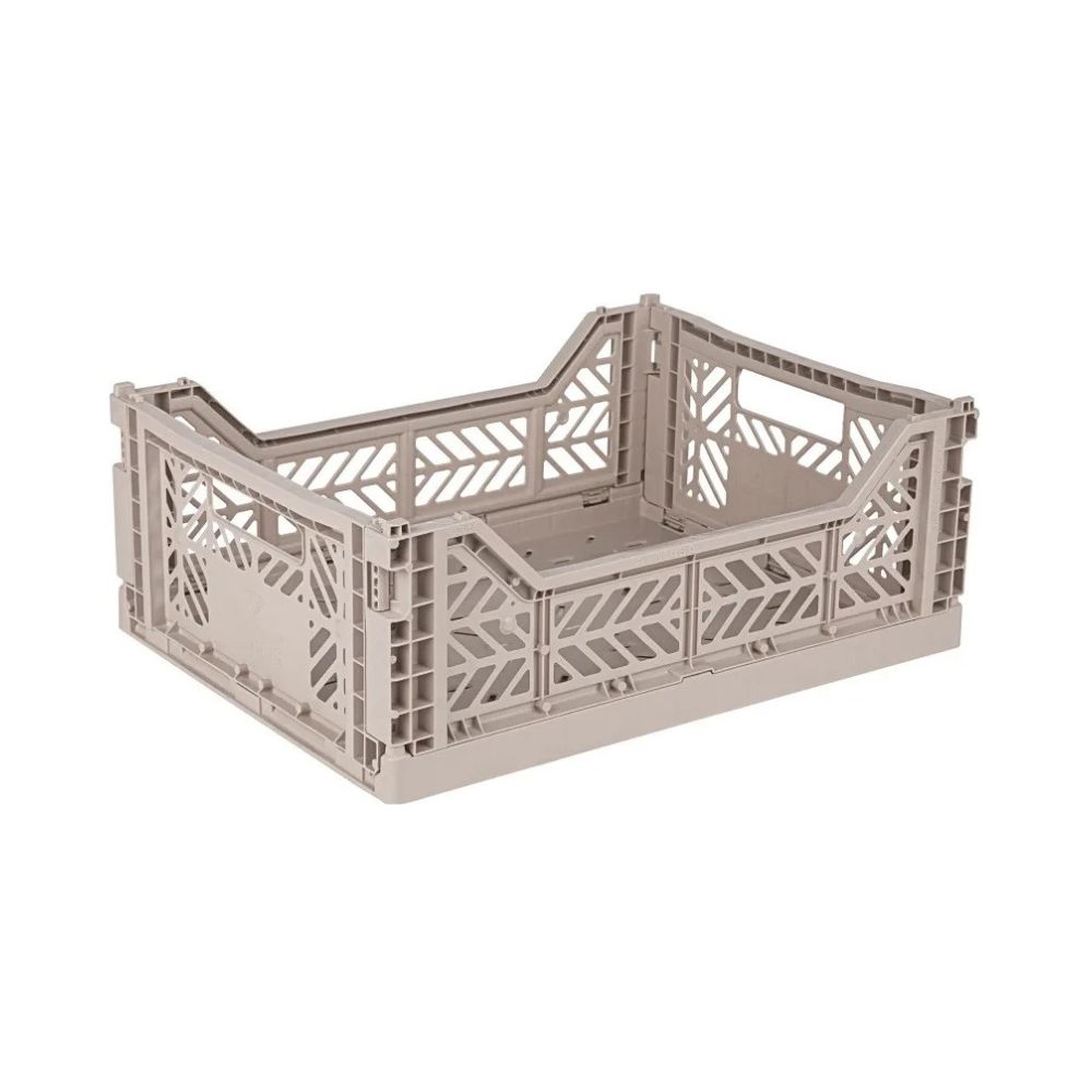 Canasto Midi Ay-kasa Aykasa Plegable Apilable Originales Sand