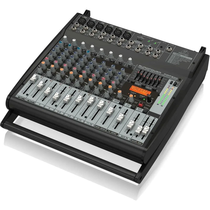 Consola Potenciada Behringer Pmp500 12ch Multi Fx 500w