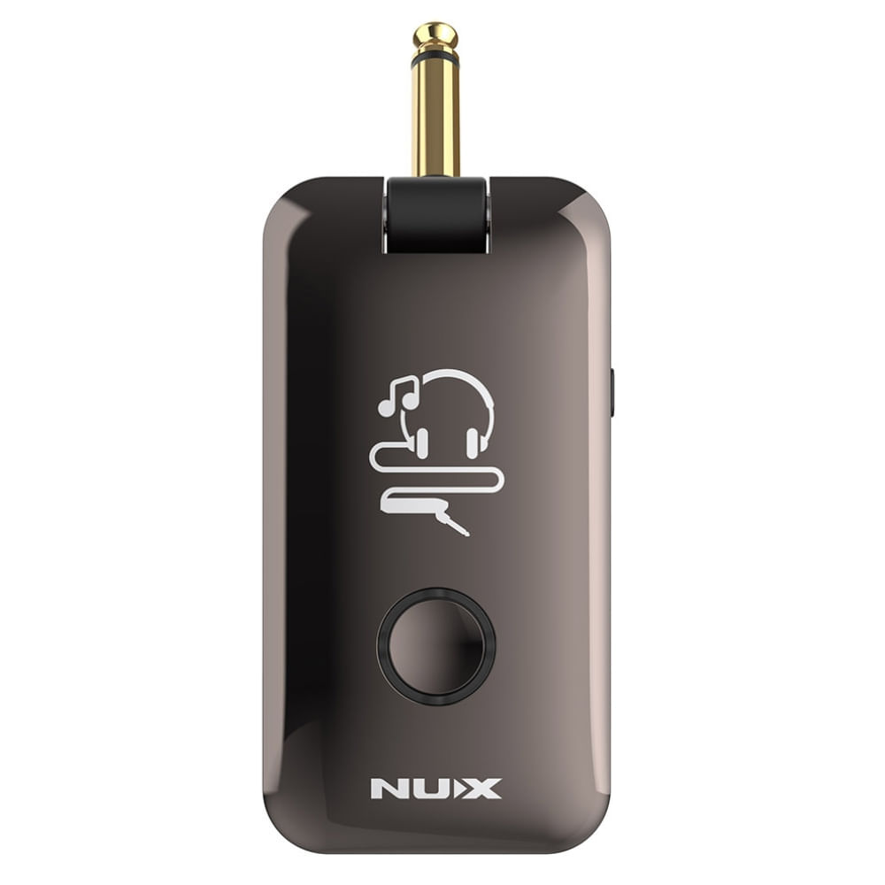 Nux Mighty Plug Mp-2 Amplificador Auriculares Guitarra Bajo Usb Negro