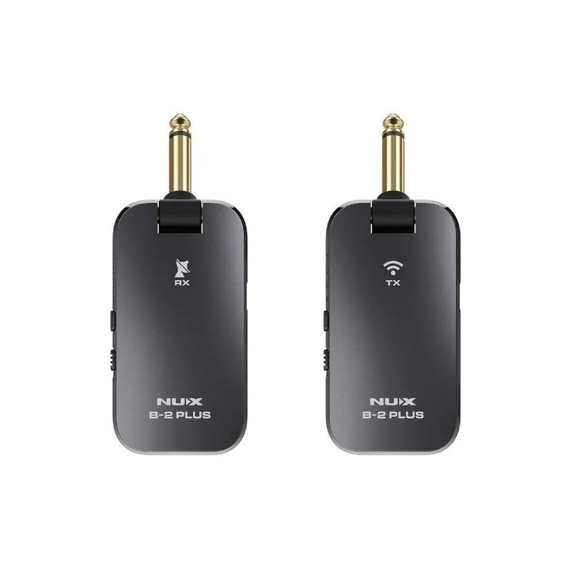 Microfono Nux B-2 Plus Inalambrico Negro Para Guitarra Y Bajo