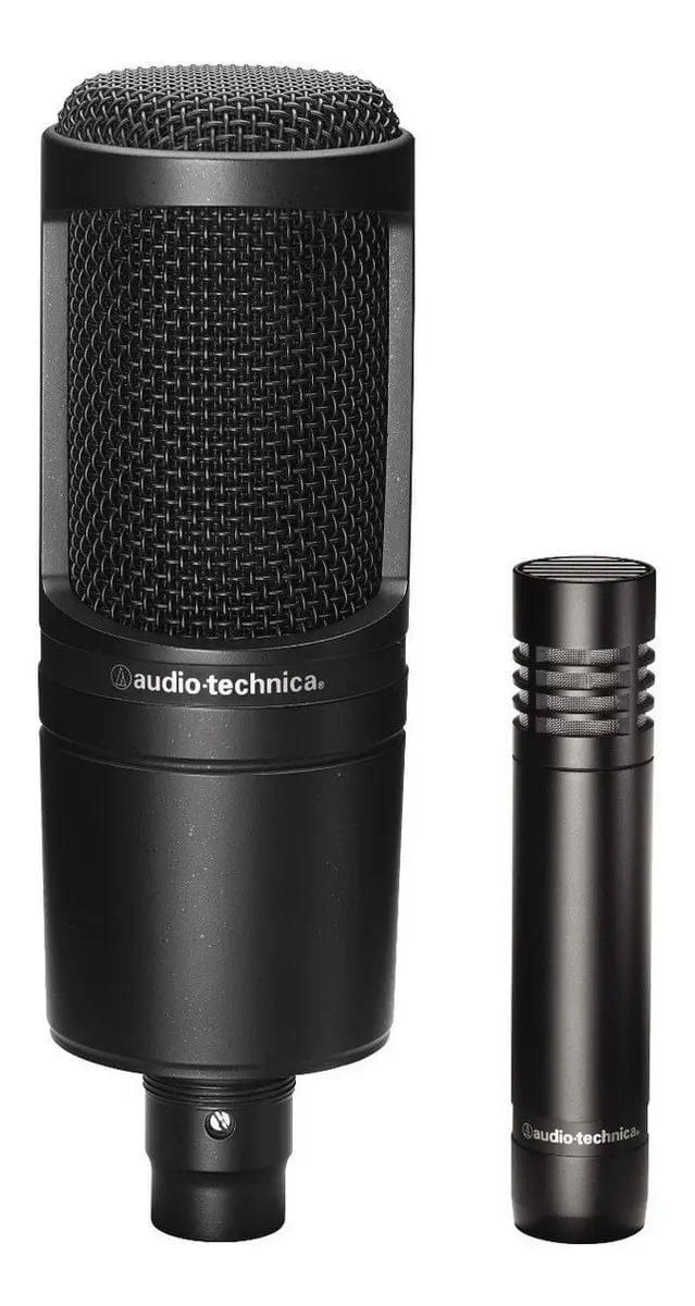 Audio Technica At2041sp Pack Microfono Estudio At2020 At2021 Negro