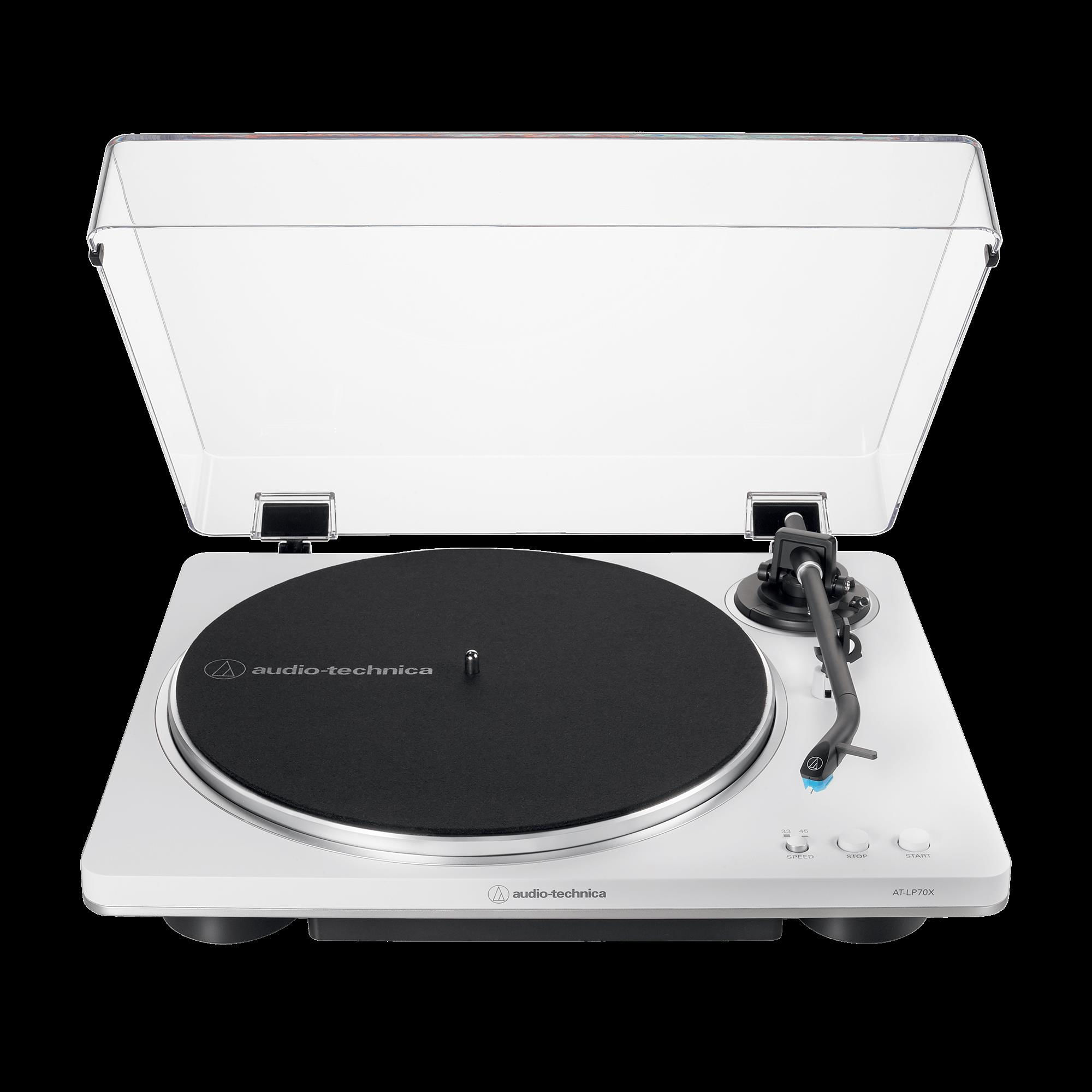 Bendeja Tocadiscos Audio Technica At-Lp70x-Ws-I 33-1/3 Y 45 Rpm