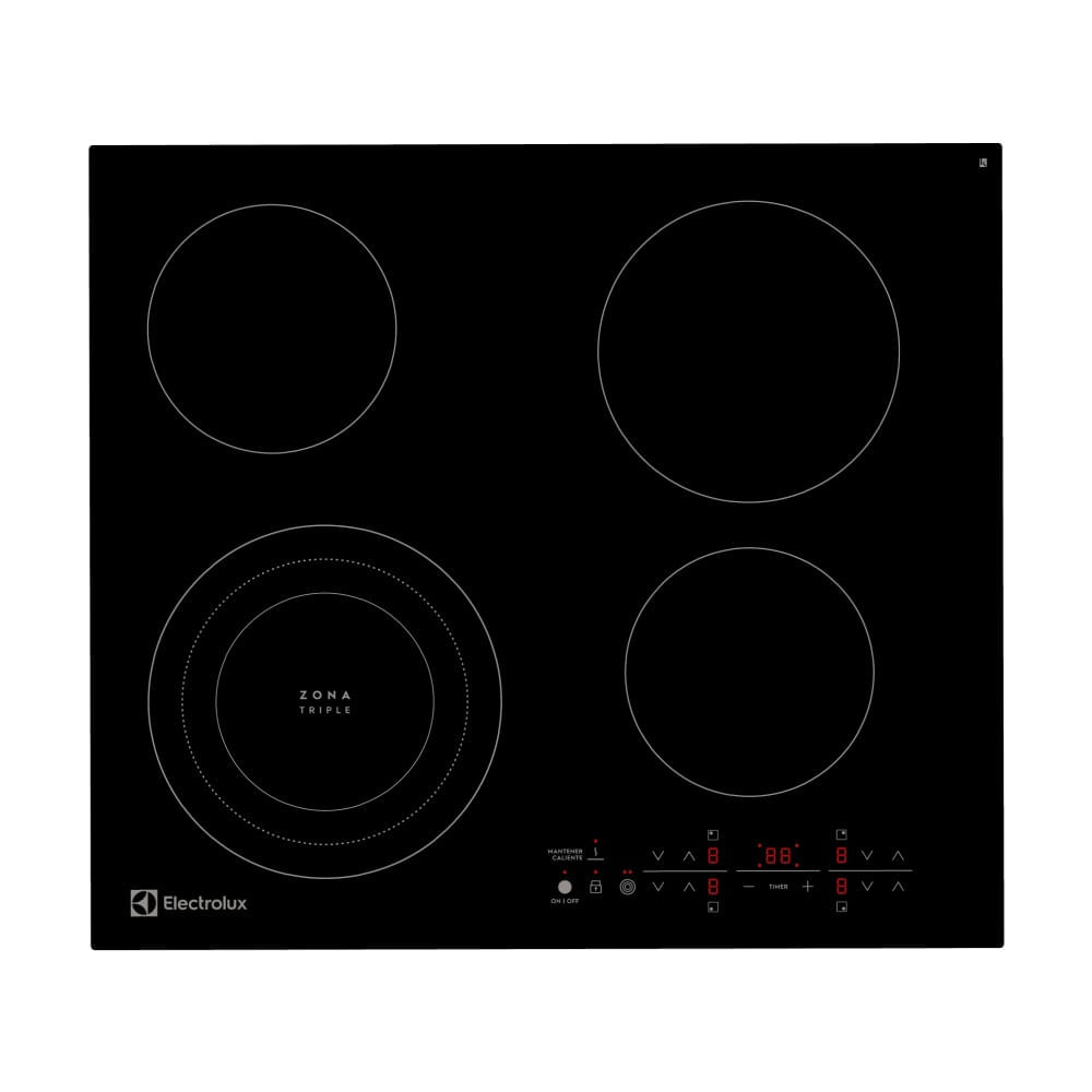 Anafe EléCtrico Electrolux Etef24f7erb VitroceráMico 4 Zonas