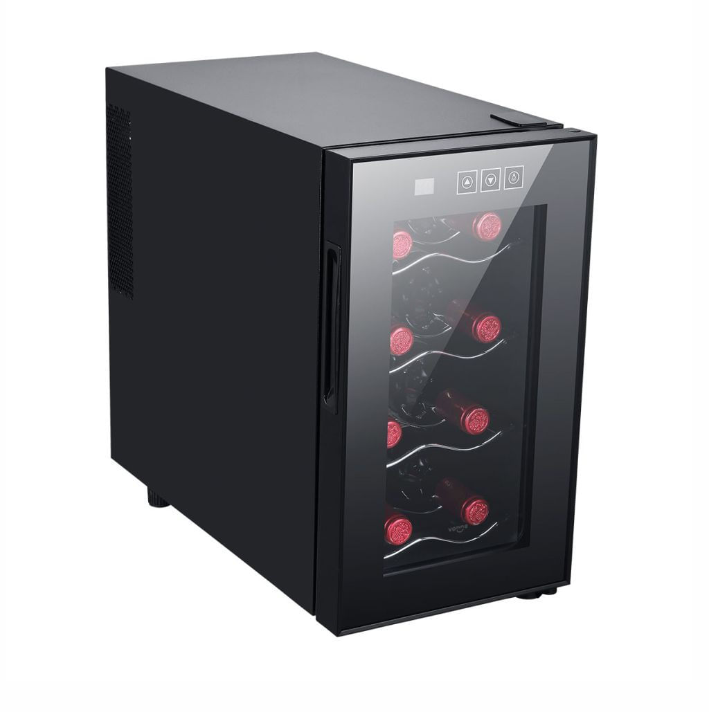 Cava Para Vinos Vonne 8 Botellas TermoeléCtrica TáCtil - Negro