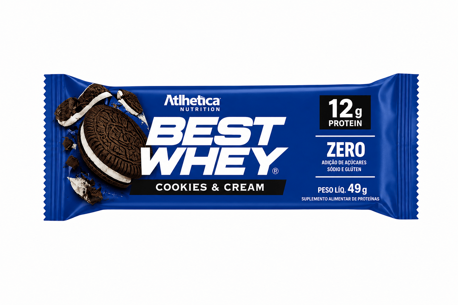 Barra Proteica Best Whey 49grs - 1 Unidad Atlhetica Nutrition
