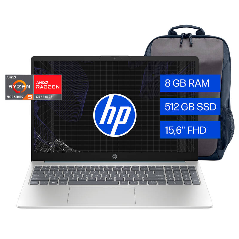 Notebook Hp 15-Fc0250la - B9tp1la Amd R5