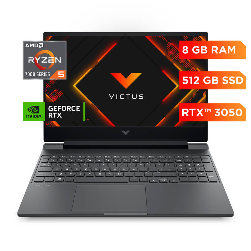 Notebook Gamer Hp Victus 15-Fb3032la - Cg3nl4la Amd R5