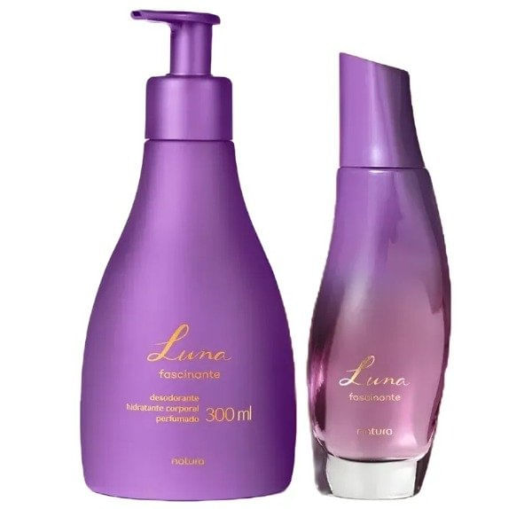 Perfume Luna Fascinante 75ml + Crema Corporal 300ml Natura