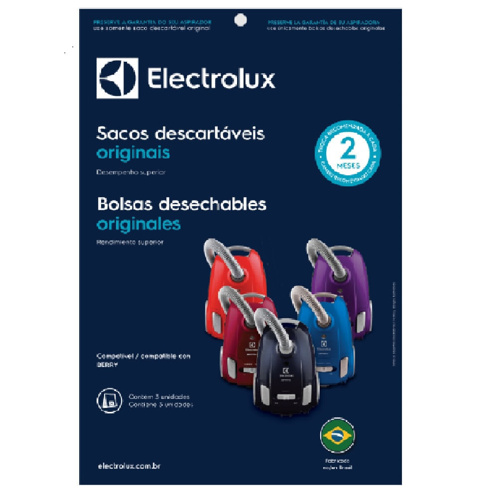 Bolsas Aspiradoras Electrolux Sbebe Modelos Berry